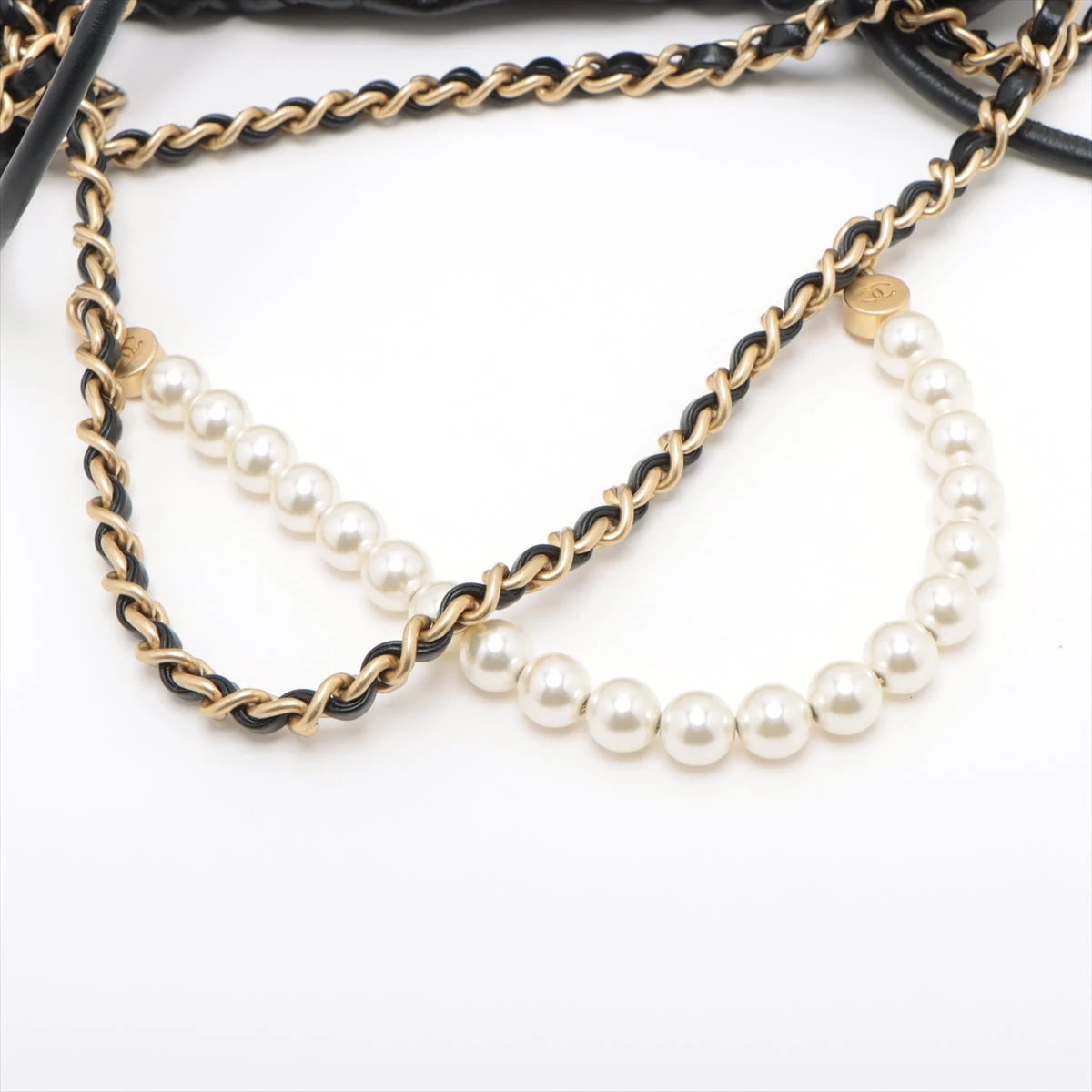 レザー×チェーン♡シャネル★ネックレス★フェザー 楽天市場】質屋 CHANEL シャネル ローラースケート ネックレス