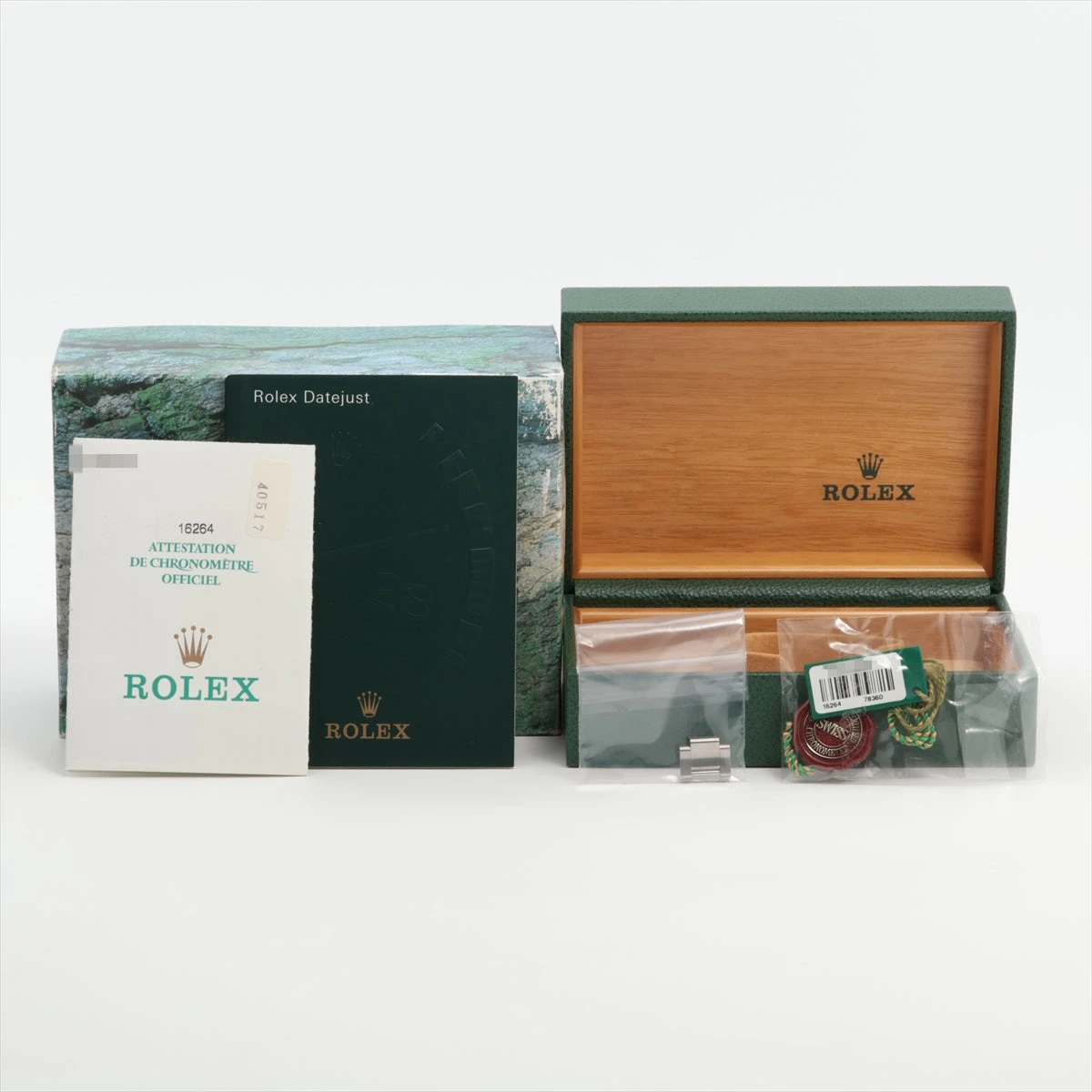 ロレックス　純正箱　デイトジャスト　16264 16264 ブラック ROLEX（ロレックス）デイトジャスト