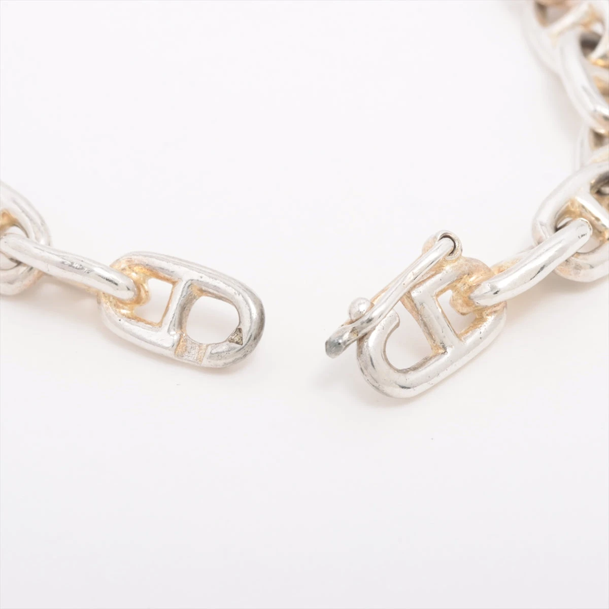 エルメス シェーヌダンクルTPM ブレスレット 925 12.2g シルバー
