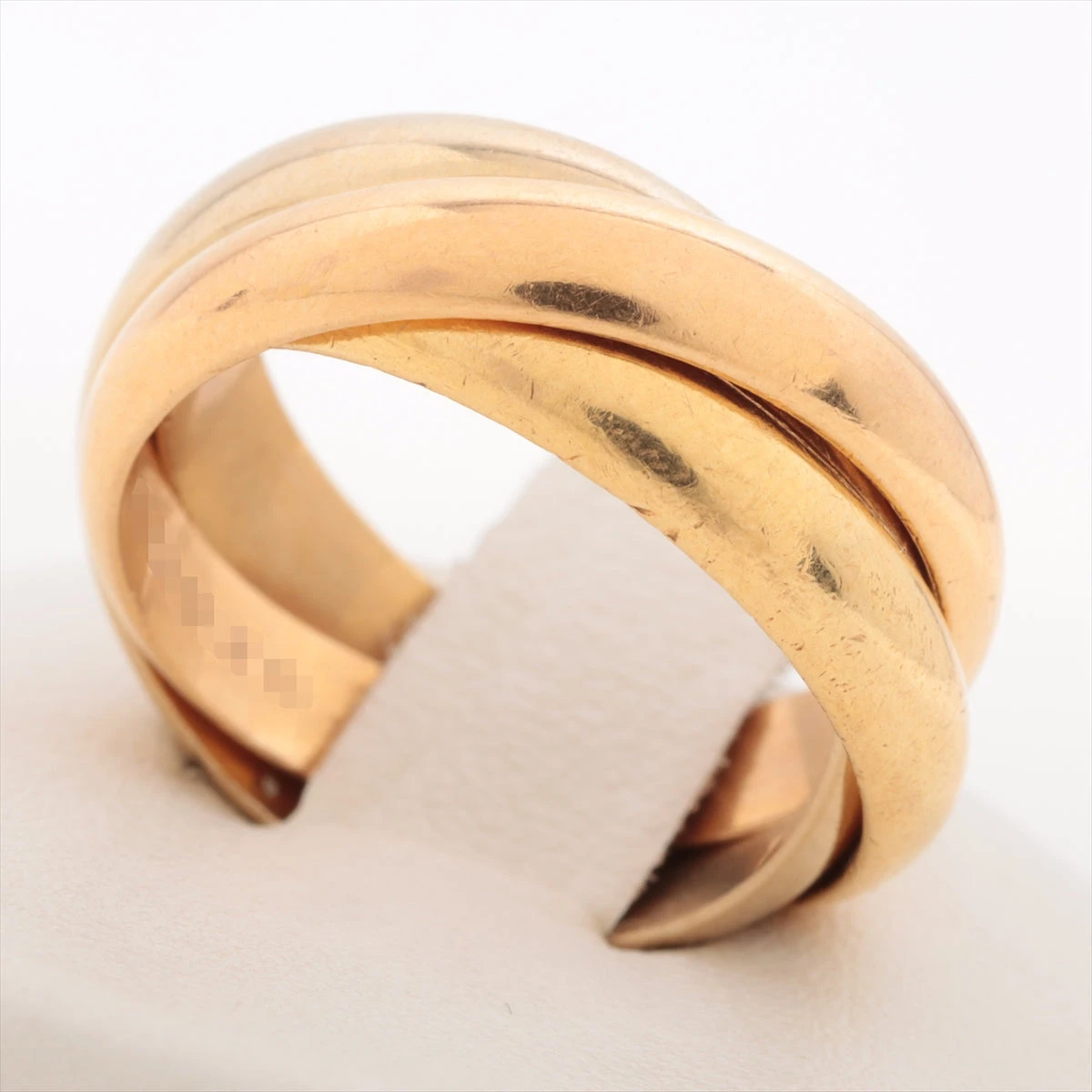 カルティエ トリニティ リング 750(YG×PG×WG) 11.5g 53 A3318005｜中古  