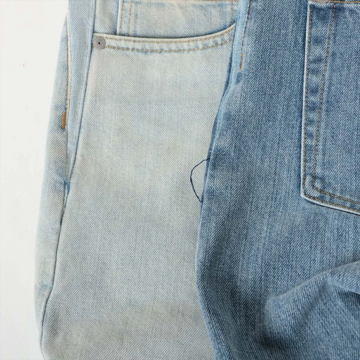 メゾンマルジェラ 21SS コットン デニムパンツ 32 メンズ ブルー