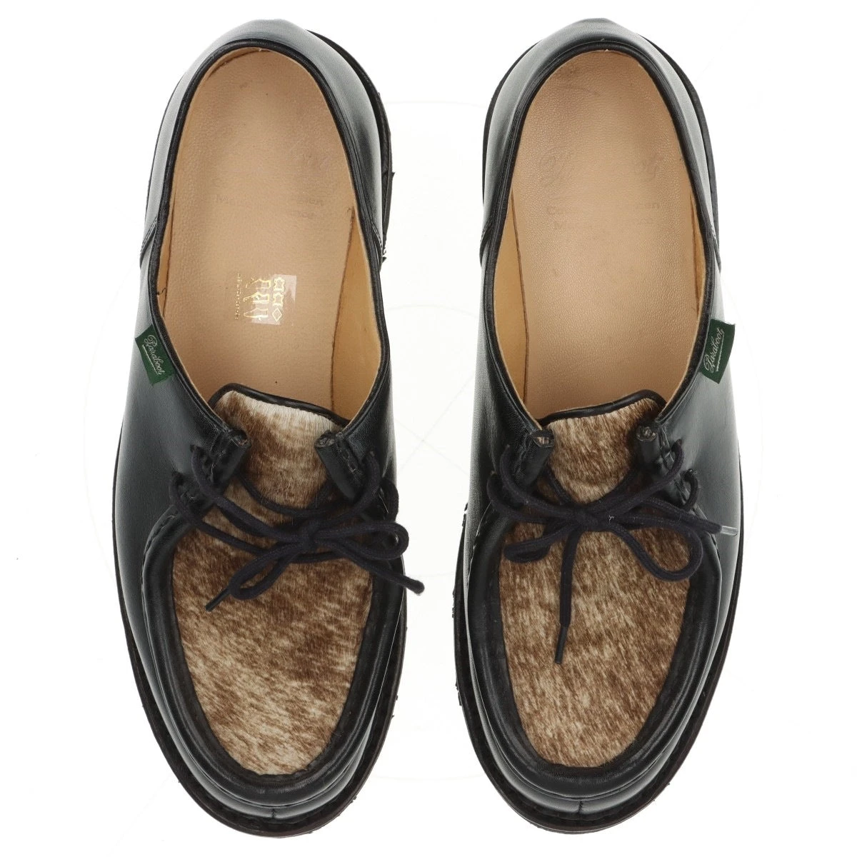 パラブーツ　ミカエル　411/2 27cm ガラスレザー　箱付き パラブーツ ミカエル グロス PARABOOT MICHAEL GLOSS 715427
