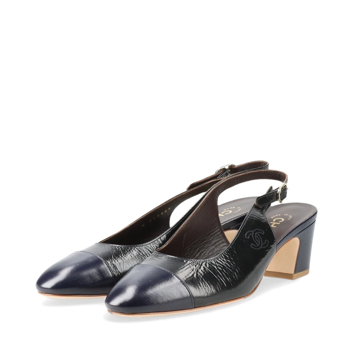 セレモニーに♪CHANEL シャネル スリングバック パンプス 37 1/2 セレモニーに♪CHANEL シャネル スリングバック パンプス 37 1/2
