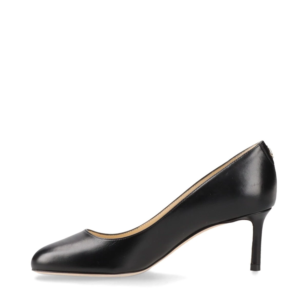未使用 ジミーチュウ Size36.5 ヒール レザー スネークレザー パンプス 8cm 太ヒール Amber アンバー ジミー