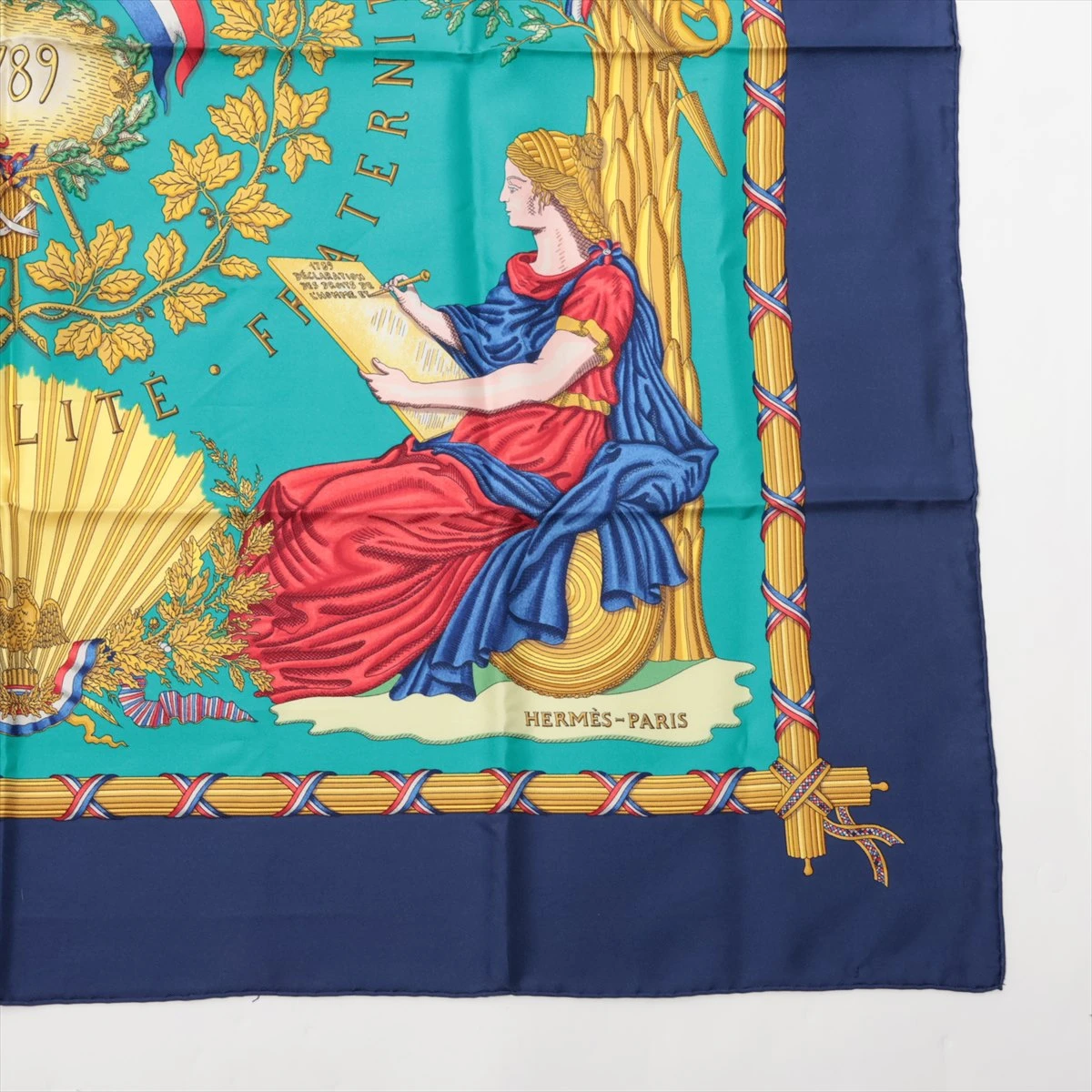 エルメス カレ90 1789 LIBERTE EGALITE FRATERNITE REPUBLIQUE