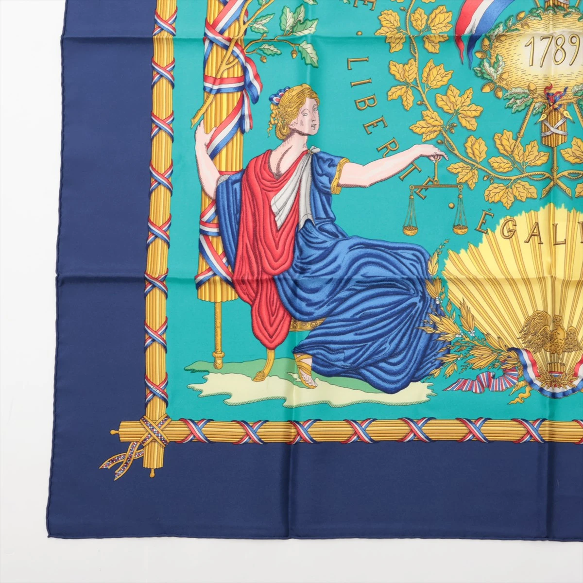 エルメス カレ90 1789 LIBERTE EGALITE FRATERNITE REPUBLIQUE