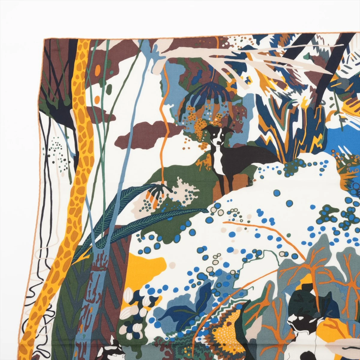 エルメス カレジェアン En Liberte 自由に スカーフ カシミヤ エルメス カレジェアン En Liberte 自由に スカーフ カシミヤ