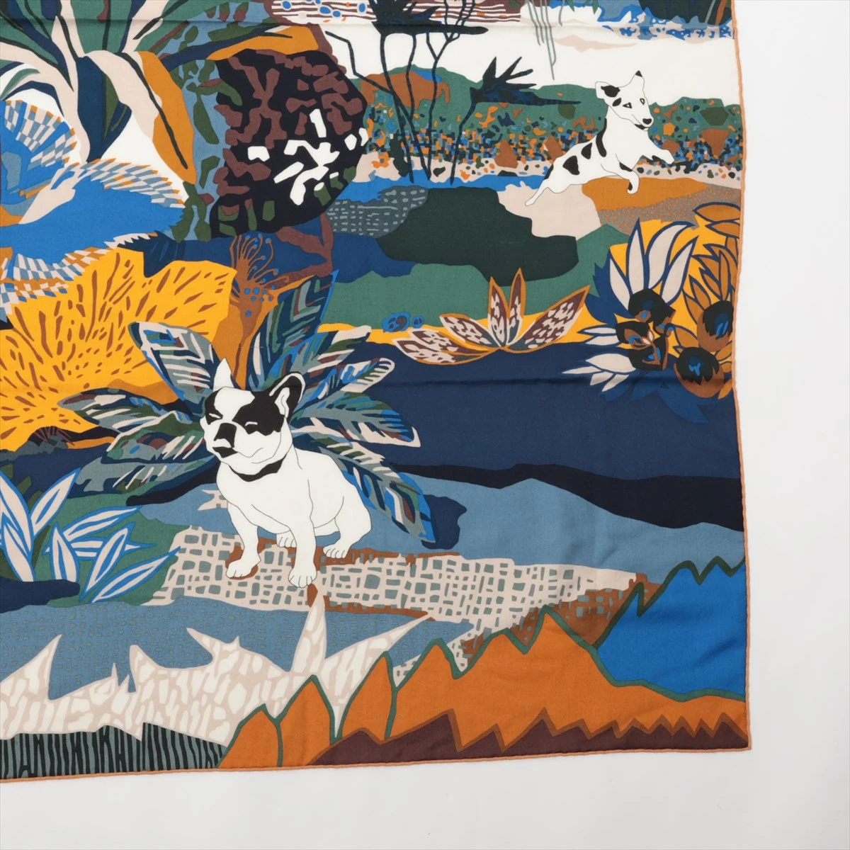 エルメス カレジェアン En Liberte 自由に スカーフ カシミヤ