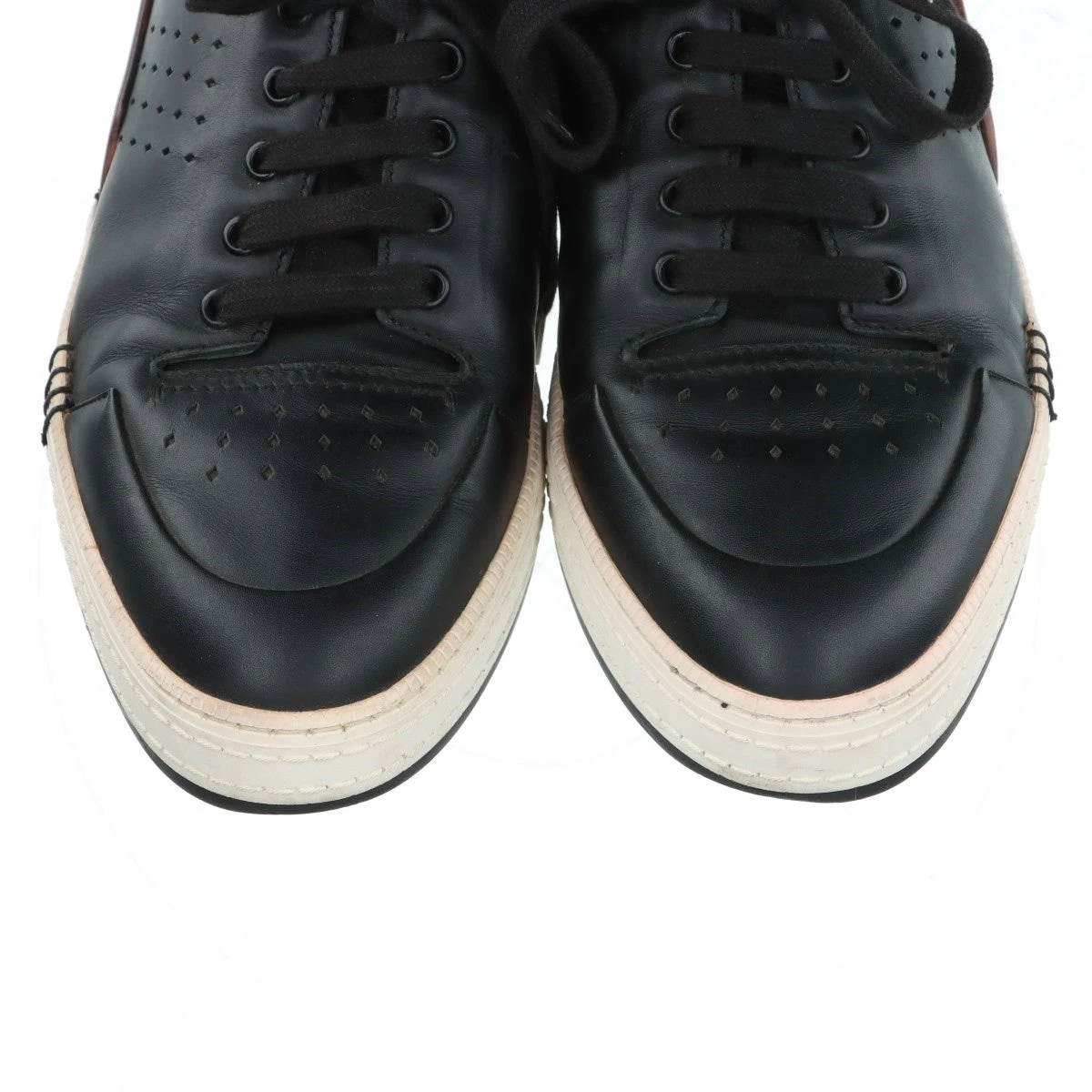 ベルルッティ プレイタイム レザー×スエード スニーカー 8 1/2