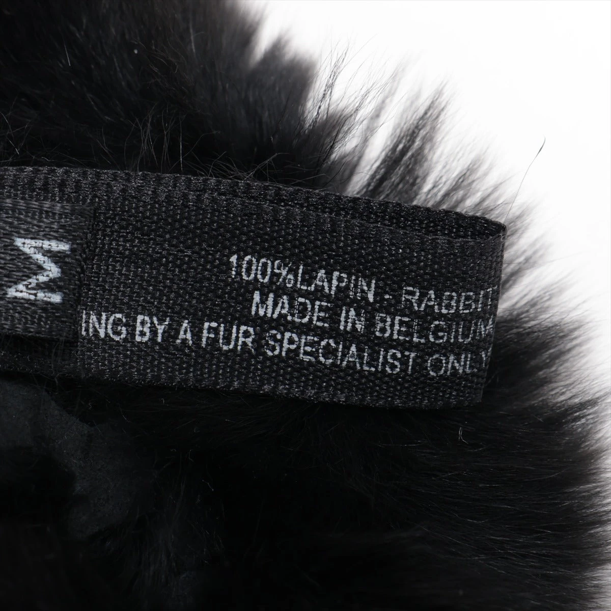 シャネル キャップ M ラパン ブラック HX056744｜中古ブランド品