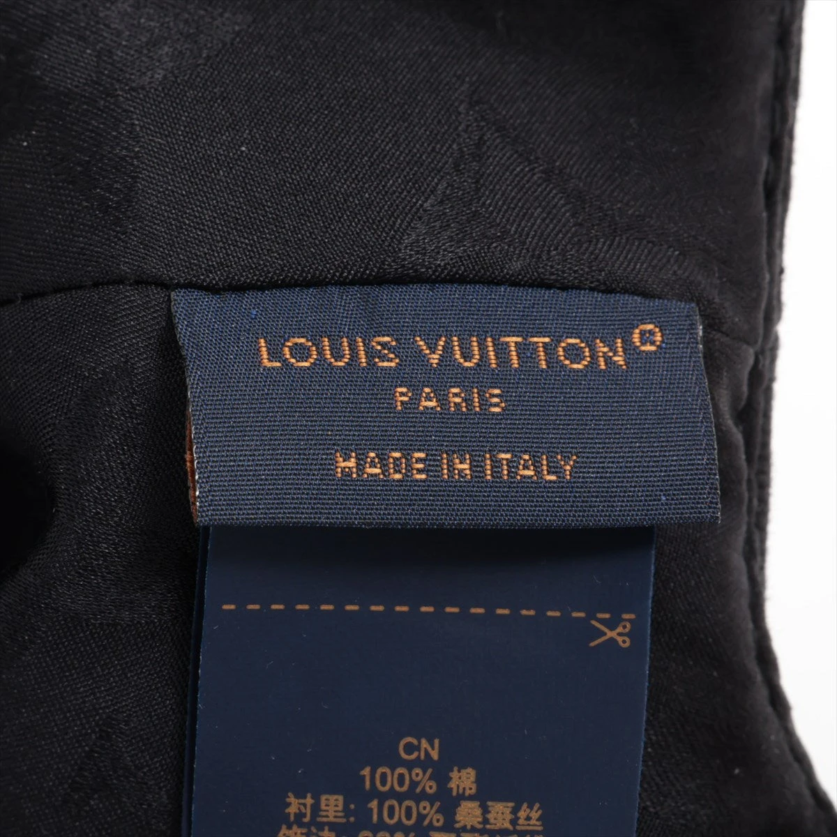 ヴィトン AL1213 キャップ コットン ブラック M7088L キャップ LV