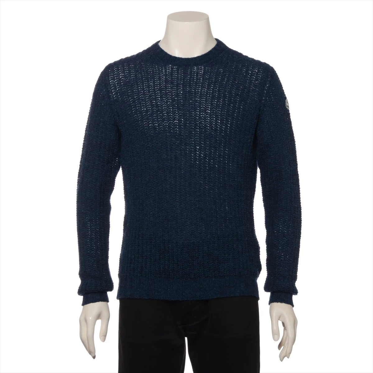 モンクレール MAGLIONE 15年 ウール セーター M メンズ ネイビー 