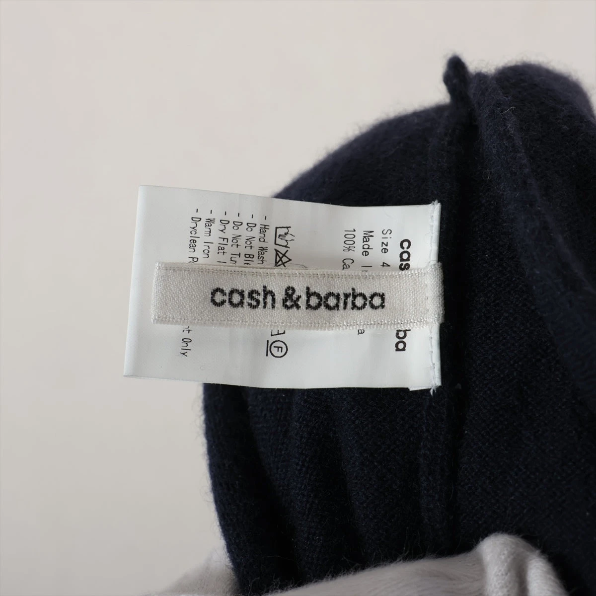 キャッシュアンドバルバ カシミヤ セットアップ 4 メンズ