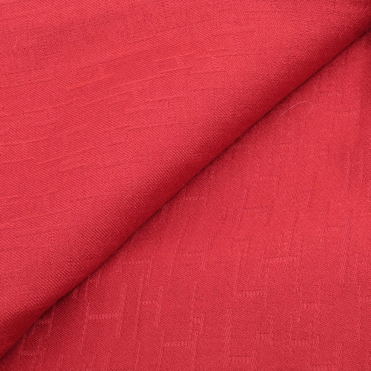 エルメス Hロゴ ストール カシミヤ×シルク レッド HX056823｜中古