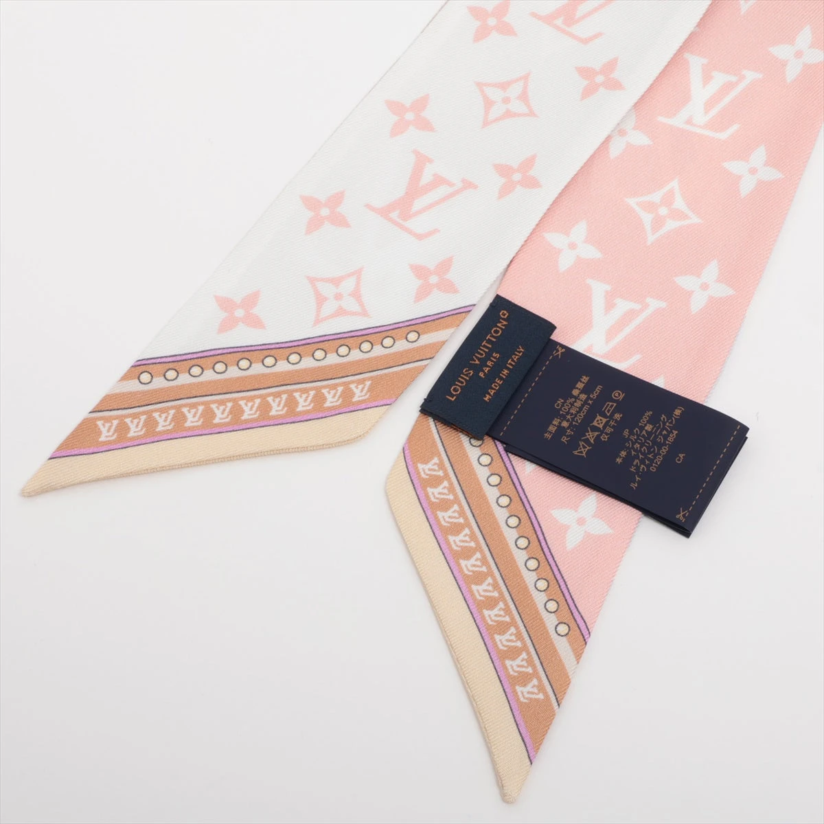 ヴィトン M78819 バンドーBB アルティメット スカーフ シルク ブロン