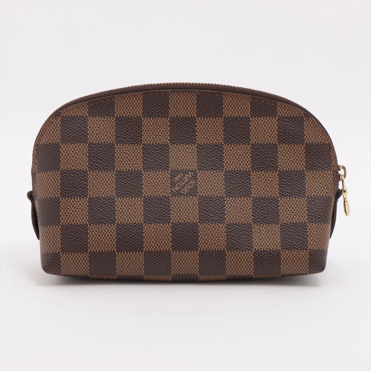 ルイ ヴィトン VUITTON ダミエ ポシェット コスメ ポーチ　N47516 ルイ ヴィトン ダミエ ポシェット コスメティック PM ブラウン