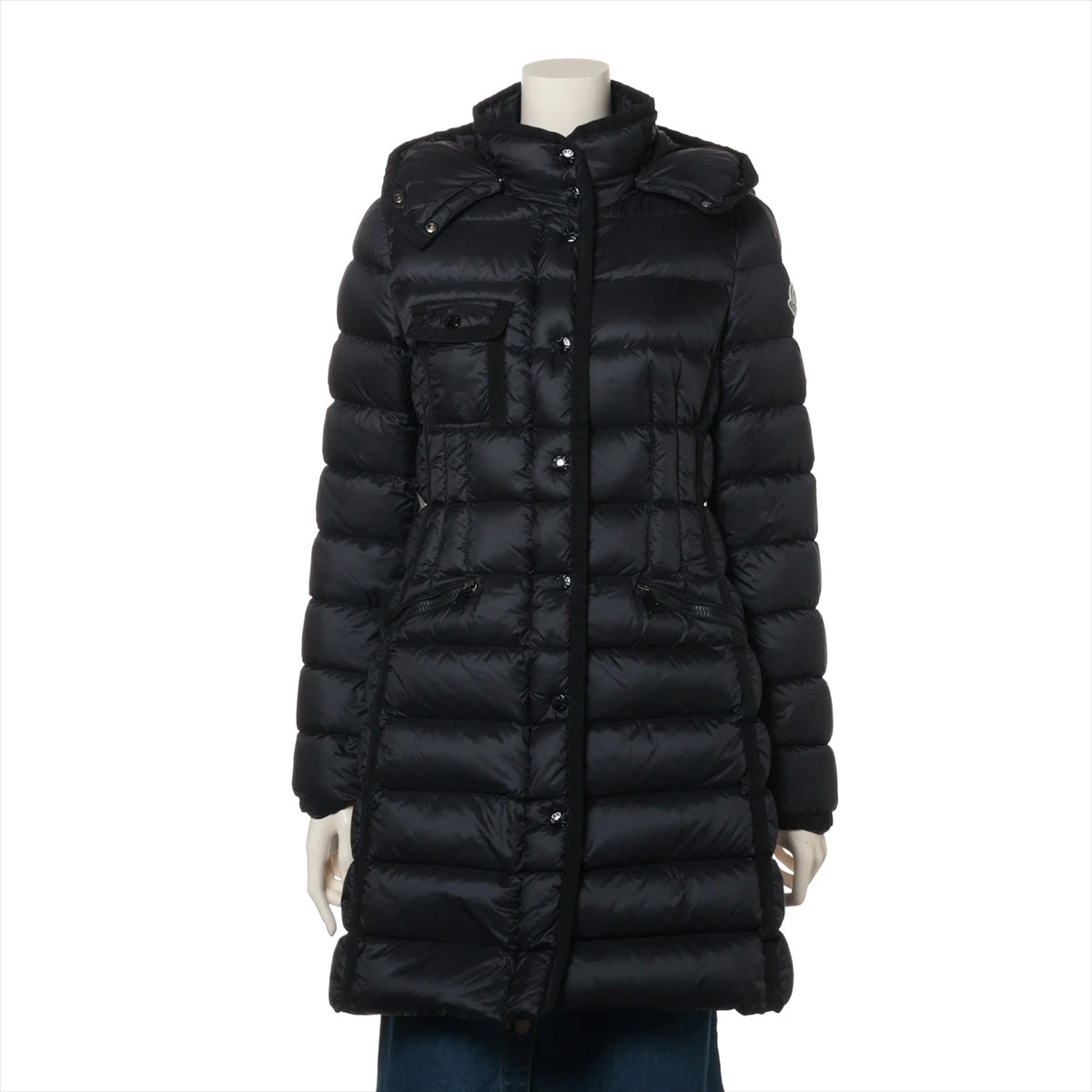 MONCLER モンクレール 15AW HERMINE エルミンヌ ダウンコート ブラック  