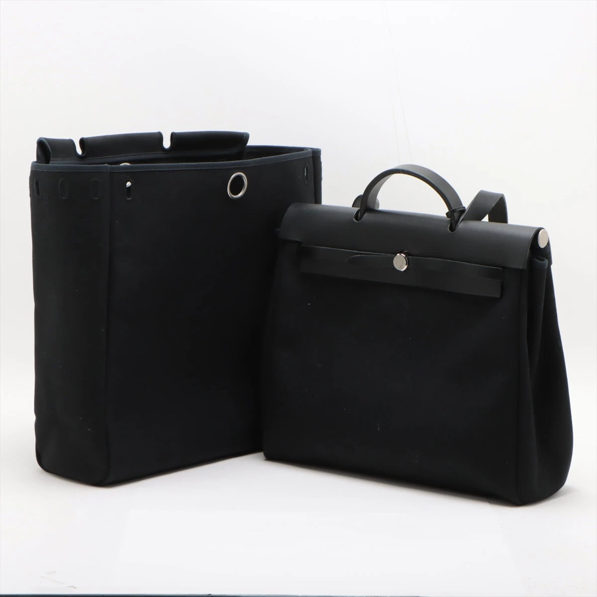 minamoさん専用　エールバッグMM　ハンドバッグ　ブラック　トワルオフィシェ minamoさん専用 エールバッグMM ハンドバッグ ブラック トワル