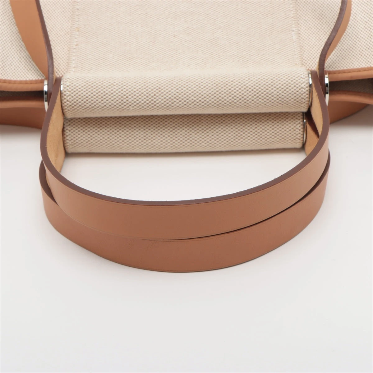 HERMESカバックエランPMシルバー金具　ボックス付き エルメス ケリーエラン/外縫い ブラック ボックスカーフ シルバー金具