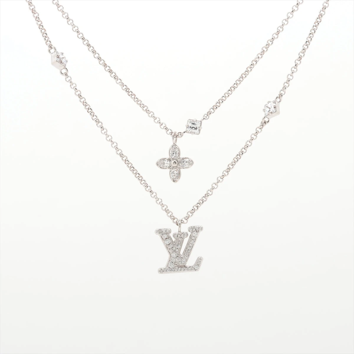ヴィトン M01845 ネックレス レディLV TE3234 ネックレス メタル