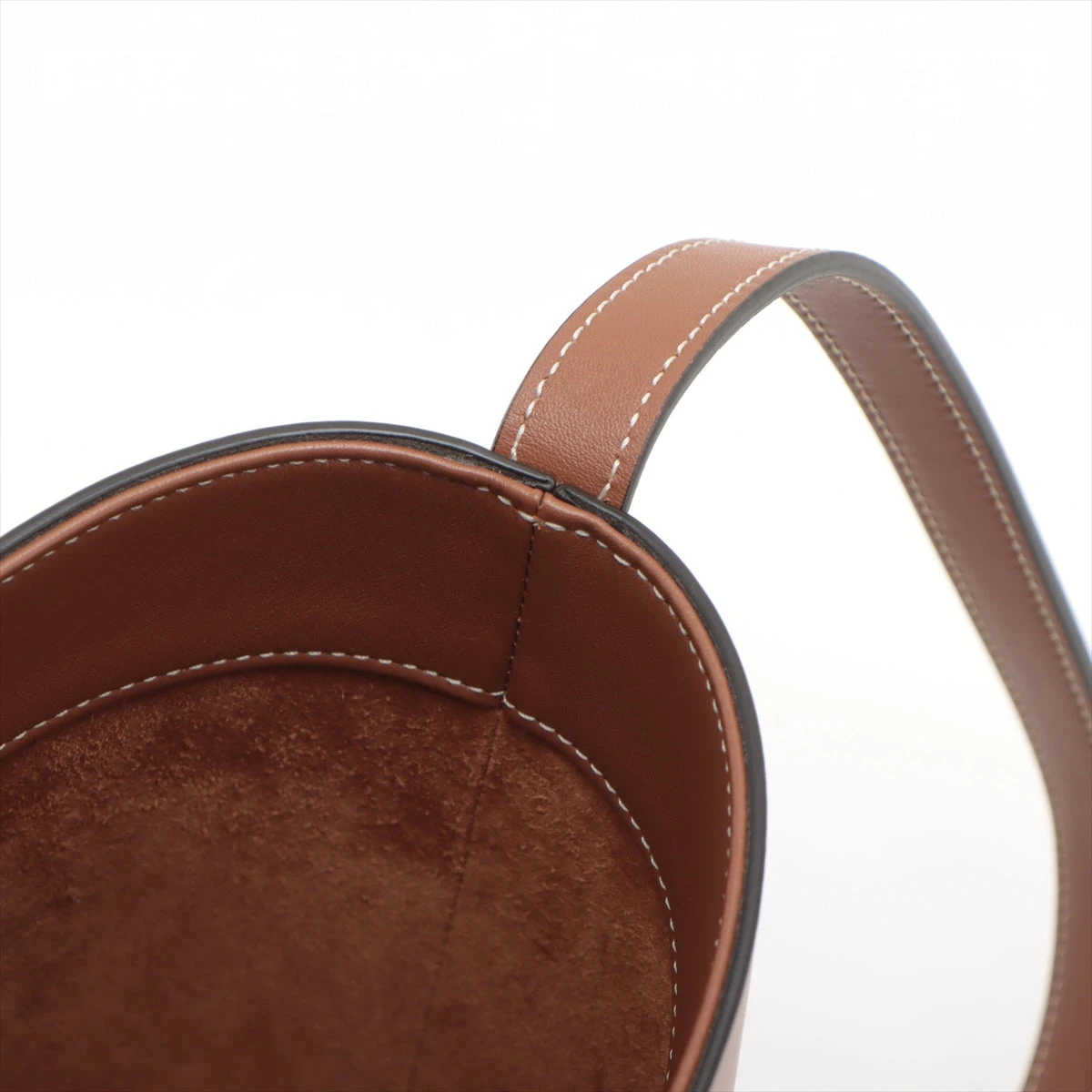 【CELINE】トリオンフ バケット バッグ ブラウン CELINE セリーヌ スモールバケット トリオンフ ショルダーバッグ