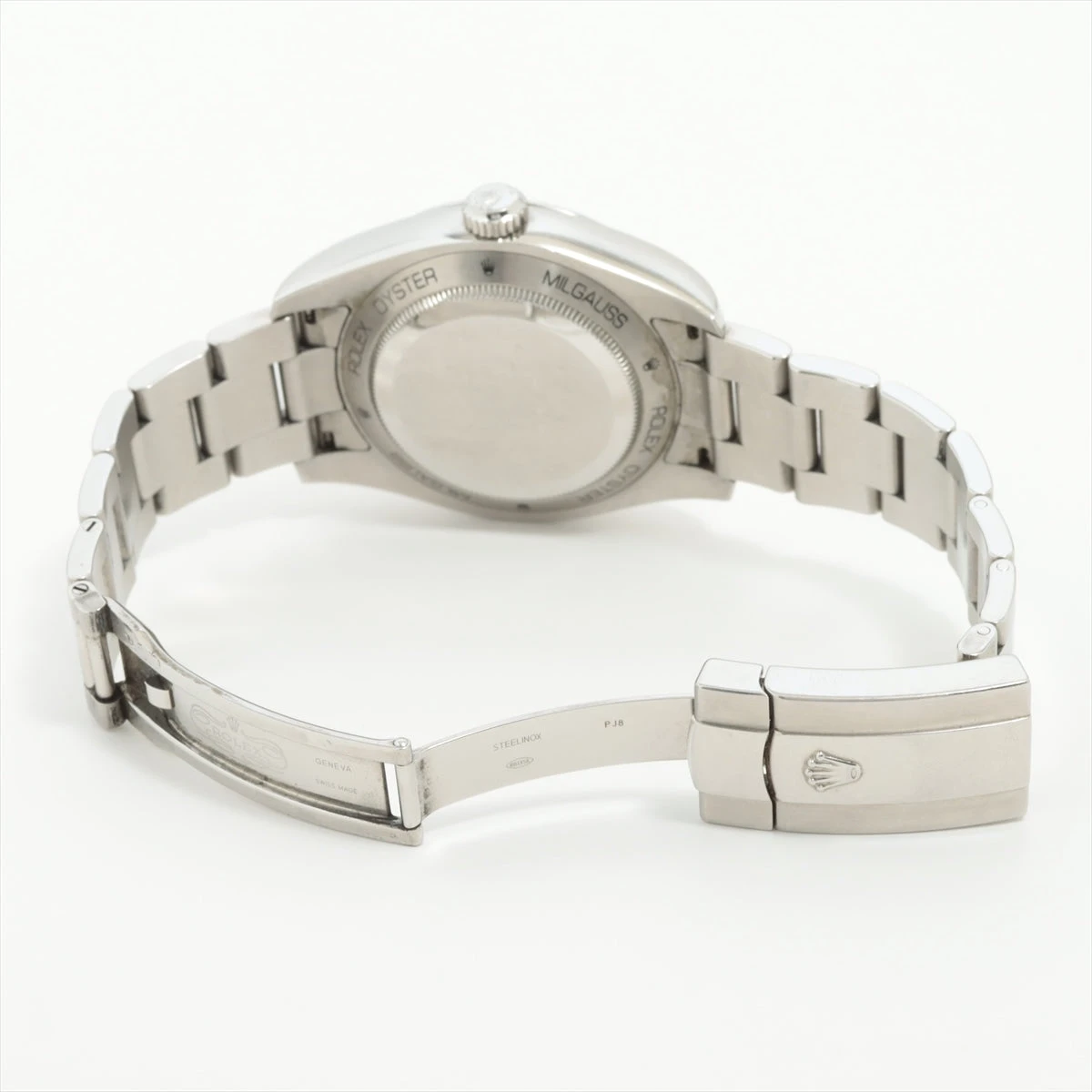 ロレックス ミルガウス 116400 SS AT 白文字盤 VO015126｜中古ブランド 