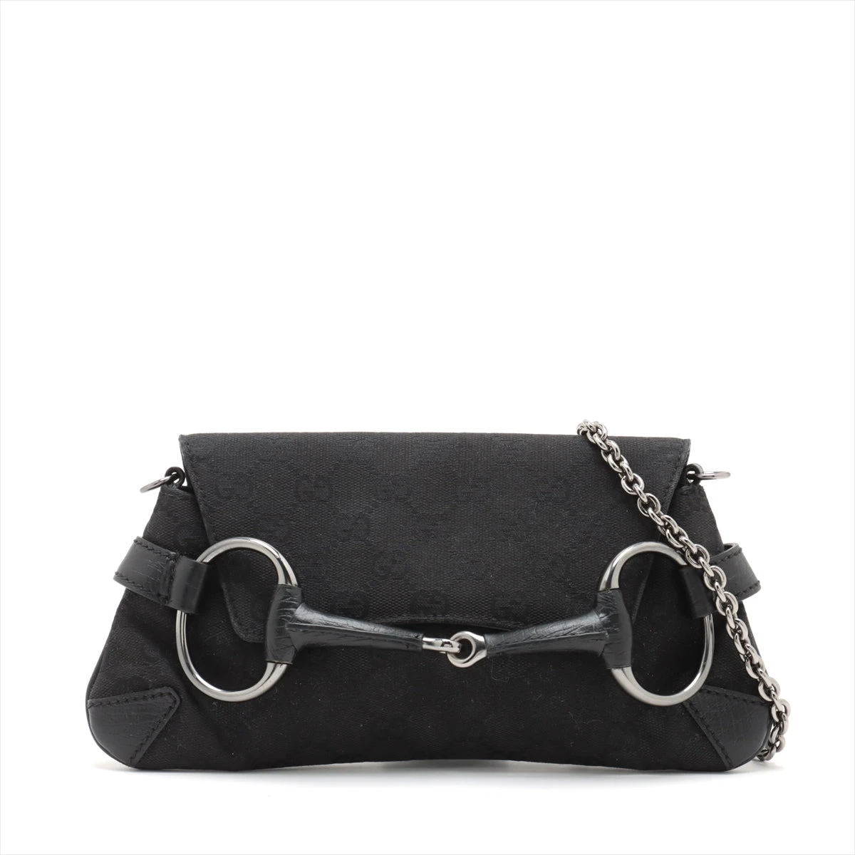 美品　グッチ　ワンショルダーバッグ　ホースビット　GGキャンバス　GUCCI GUCCI グッチ GGキャンバス ホースビット シェリーライン 斜め