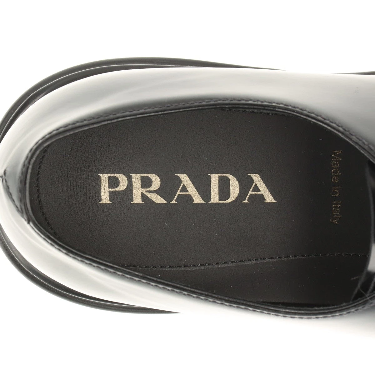 PRADA 24AW レザー シューズ 2EG450 28cm アーカイブ PRADA プラダ/PRADA シューズ メンズ ALLACCIATE レースアップ