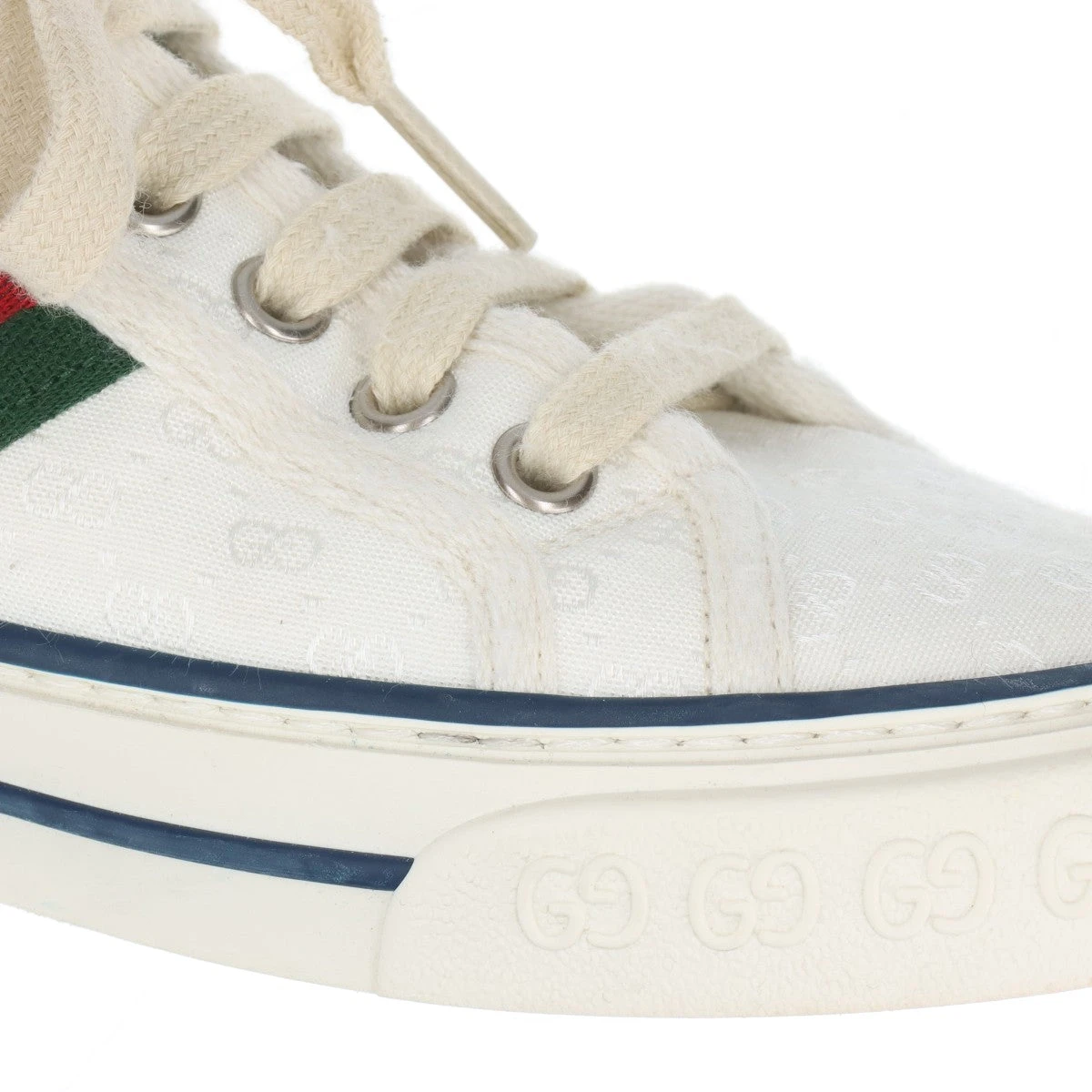 グッチ テニス スニーカー GG柄 シェリーライン GGスプリーム キャンバス 美品 GUCCI グッチ TENNIS テニス 1977 ハイカット スニーカー