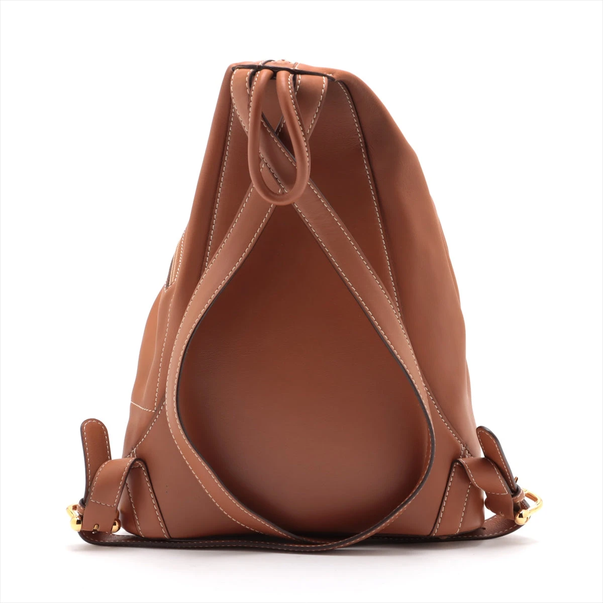ロエベ LOEWE アントン ブラウン レザー バックパック・リュック ロエベ LOEWE アントンバックパック ワンショルダー リュック