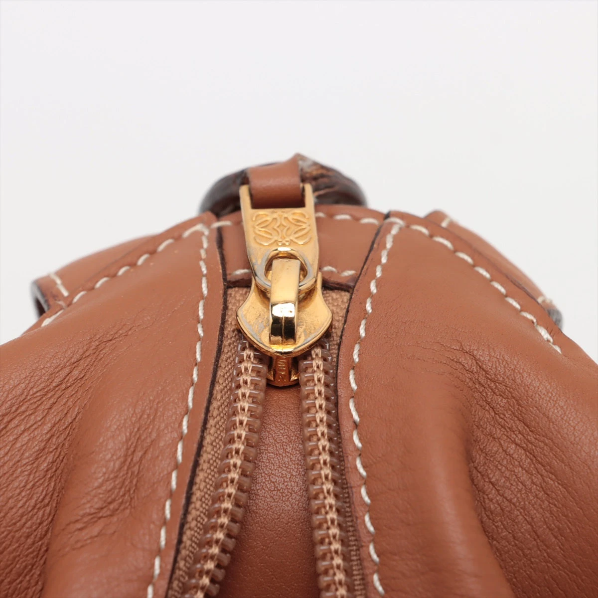 ロエベ LOEWE アントン ブラウン レザー バックパック・リュック ロエベ LOEWE アントンバックパック ワンショルダー リュック