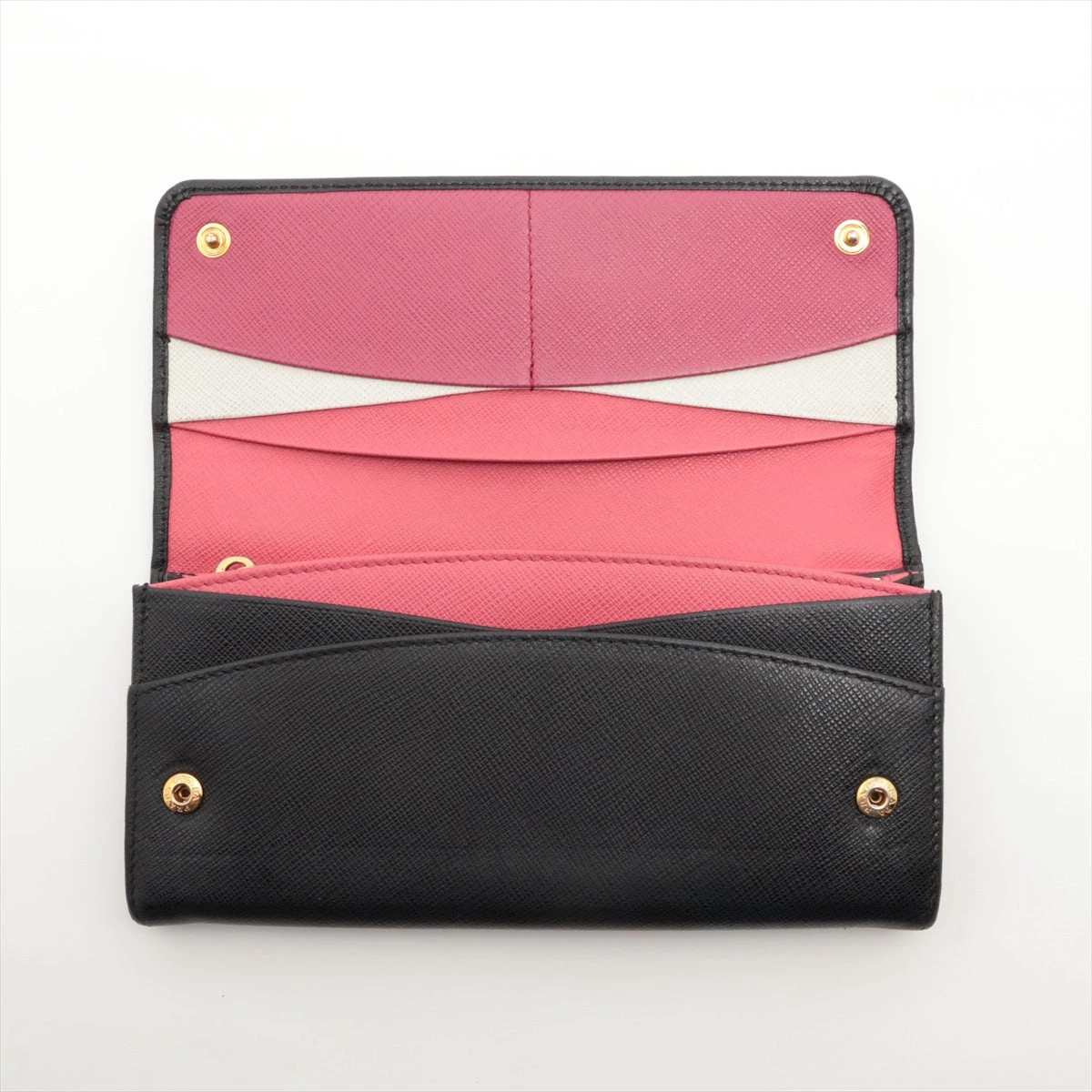 ◇プラダ◇1MH132/サフィアーノ/ウォレット/長財布/パスケース付き PRADA（プラダ） 財布 長財布/パスケース付 1MH132 BLUETTE/ブルー