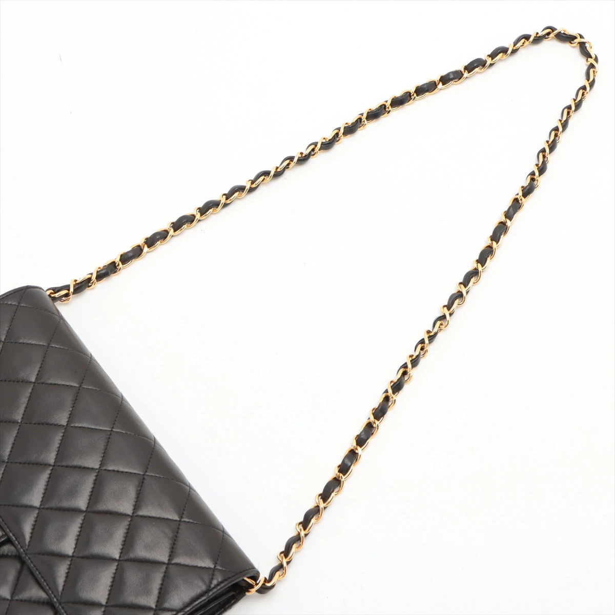 CHANEL シャネル マトラッセ ラムスキン ショルダーバッグ プッシュロック シャネル マトラッセ ラムスキン チェーンショルダーバッグ