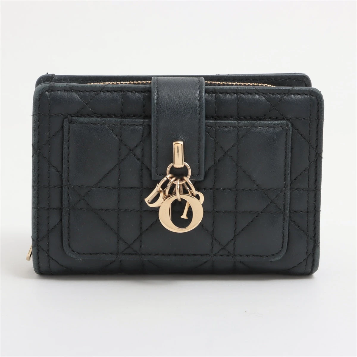 国内発送ディオール レディカナージュ DIOR レディディオールカナージュステッチ2wayバッグM パープル