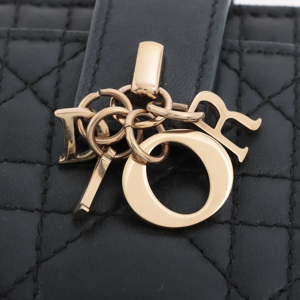 AMB10 クリスチャンディオール カナージュ コンパクトウォレット 中古・古着通販】Christian Dior (クリスチャン ディオール