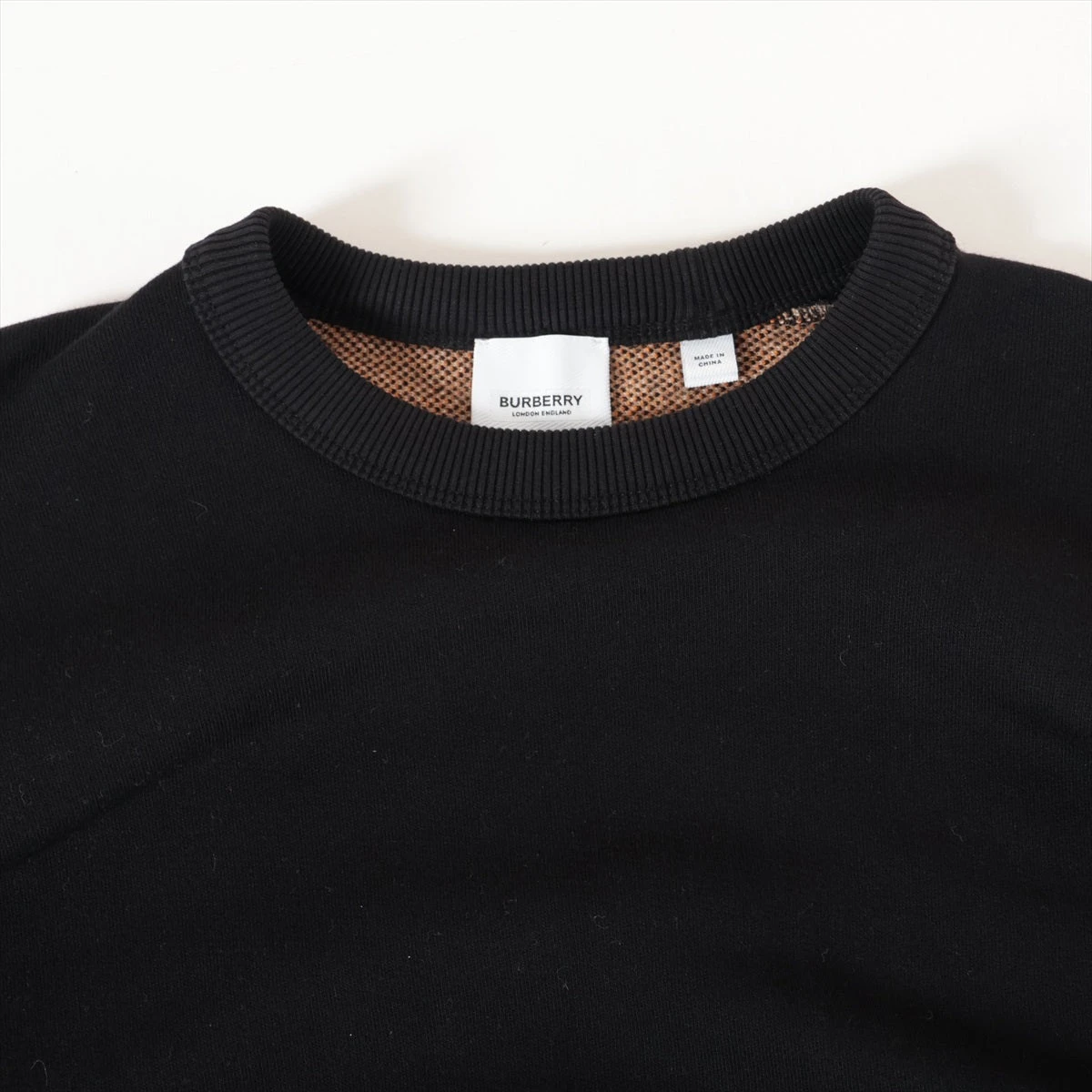 バーバリー ティッシ期 コットン×カシミヤ スウェット XS メンズ 