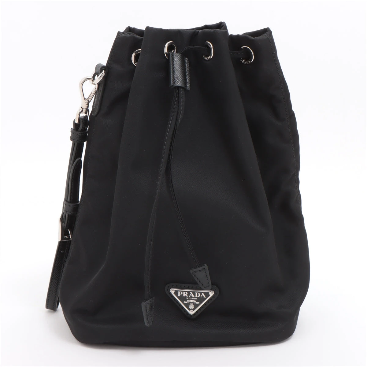 最終価格 PRADA ブラックナイロンポーチ PRADA ブラック ナイロン ポーチ