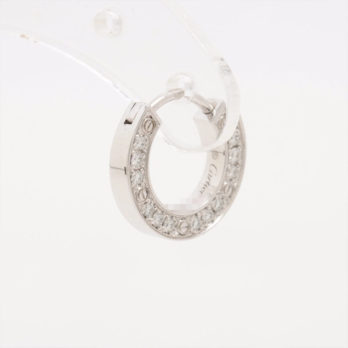 カルティエラブシングルピアスcartier