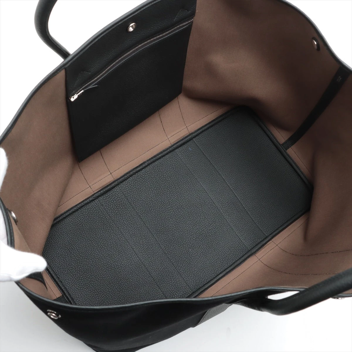 エルメス ガーデンパーティ49 GM ヴォヤージュ ヴェルソ トワル