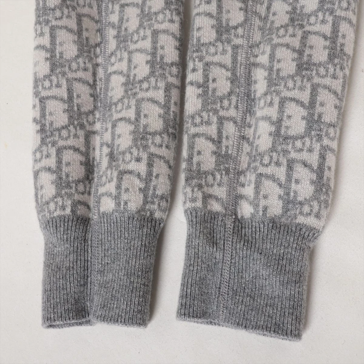 クリスチャンディオール オブリーク カシミヤ×ポリウレタン