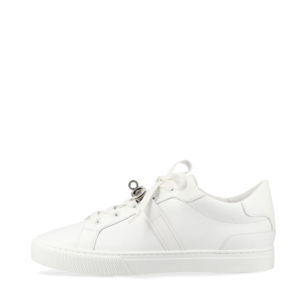 HERMESホワイトレザー スニーカーデイ