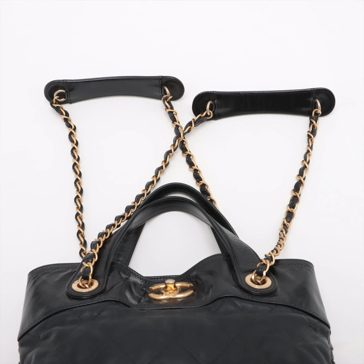 mika　シャネル インザミックス 2 way レザー チェーンバッグ Sold Out－【CHANELシャネル】インザミックス2WAYバッグカーフ（黒