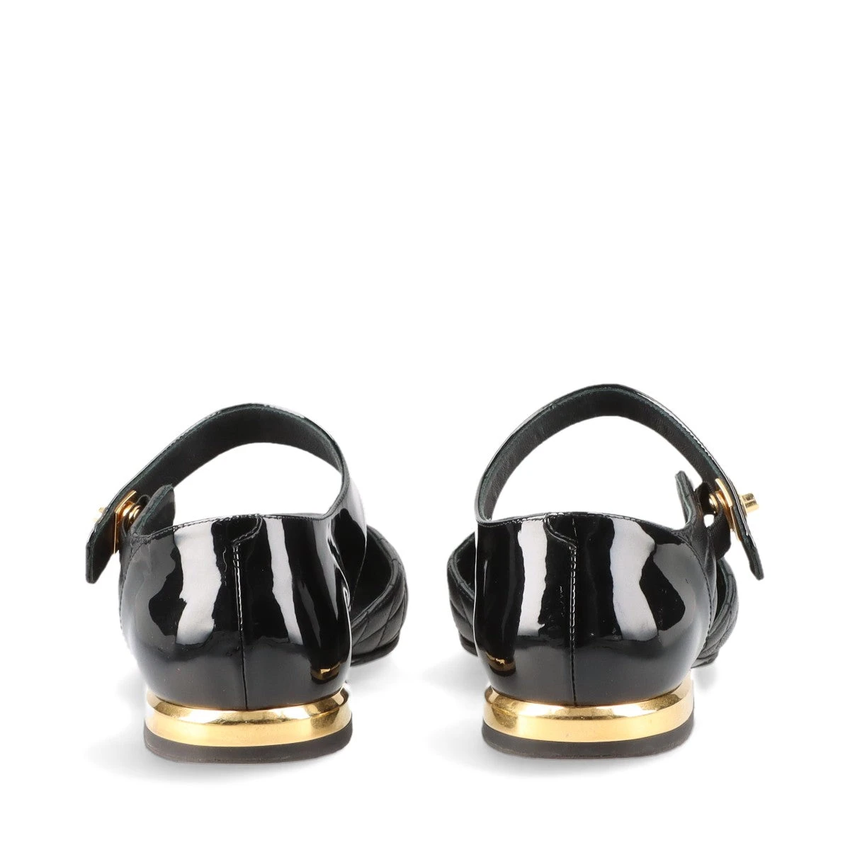CHANEL ハイヒール　ココマーク　ブラック　パテントレザー　36 1/2 CHANEL ハイヒール ココマーク ブラック パテントレザー 36 1/2