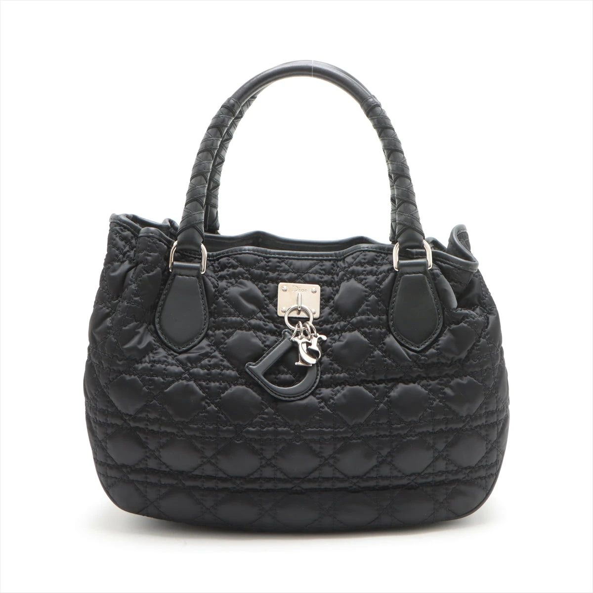 Christian Dior ディオール レザー グローブ 手袋 黒 ブラック DIOR | CD Icon グローブ グレインレザー