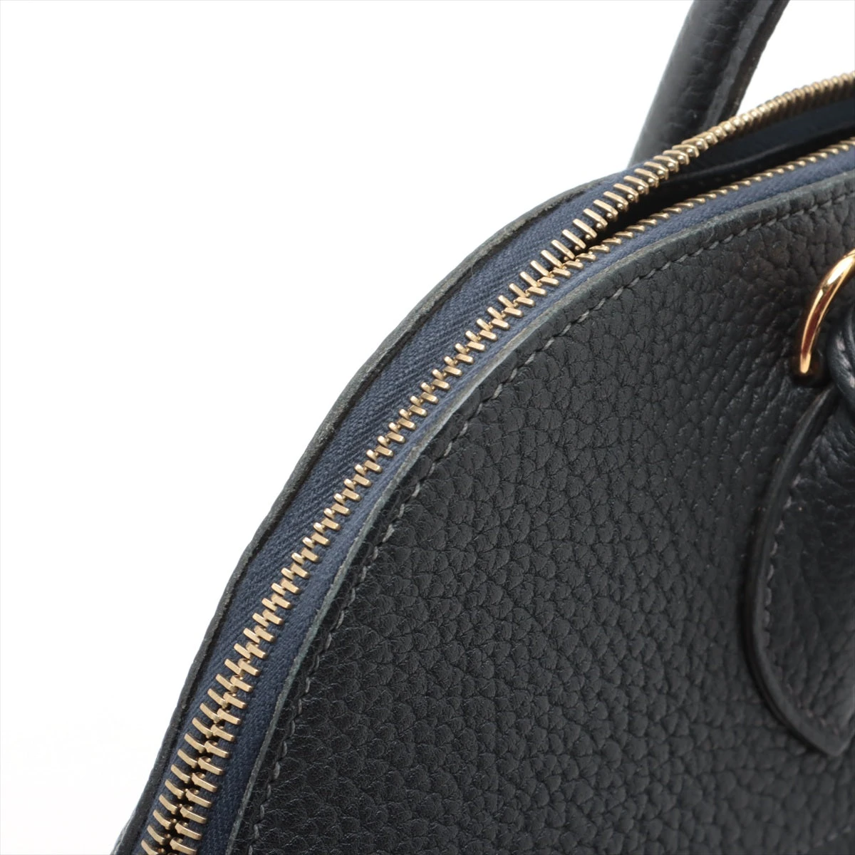 値下げ☆エルメス☆ボリード35☆ブルージーンクレマンス☆金具  