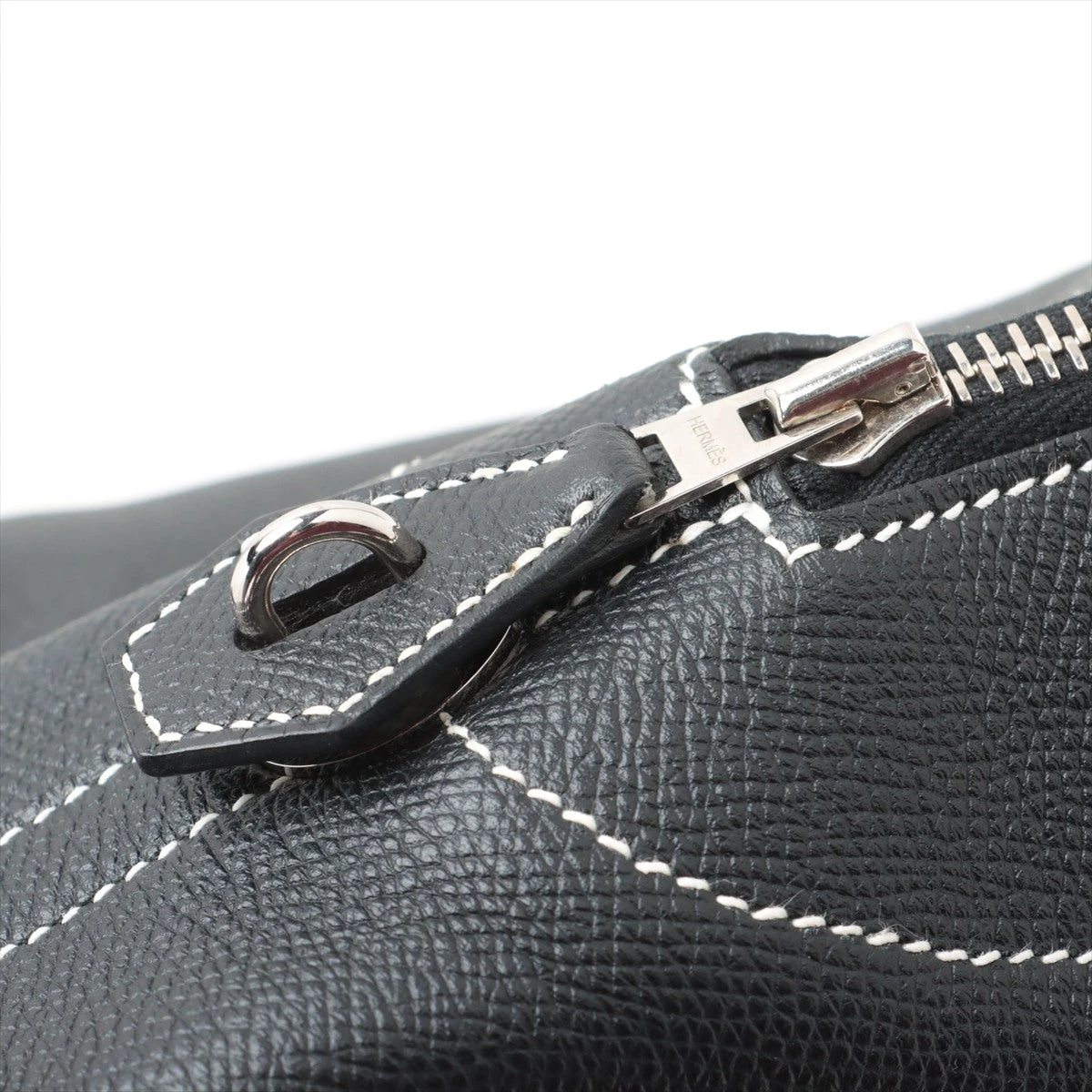 エルメス ボリードリラックス45 ヴォーエプソン ブラック シルバー金具