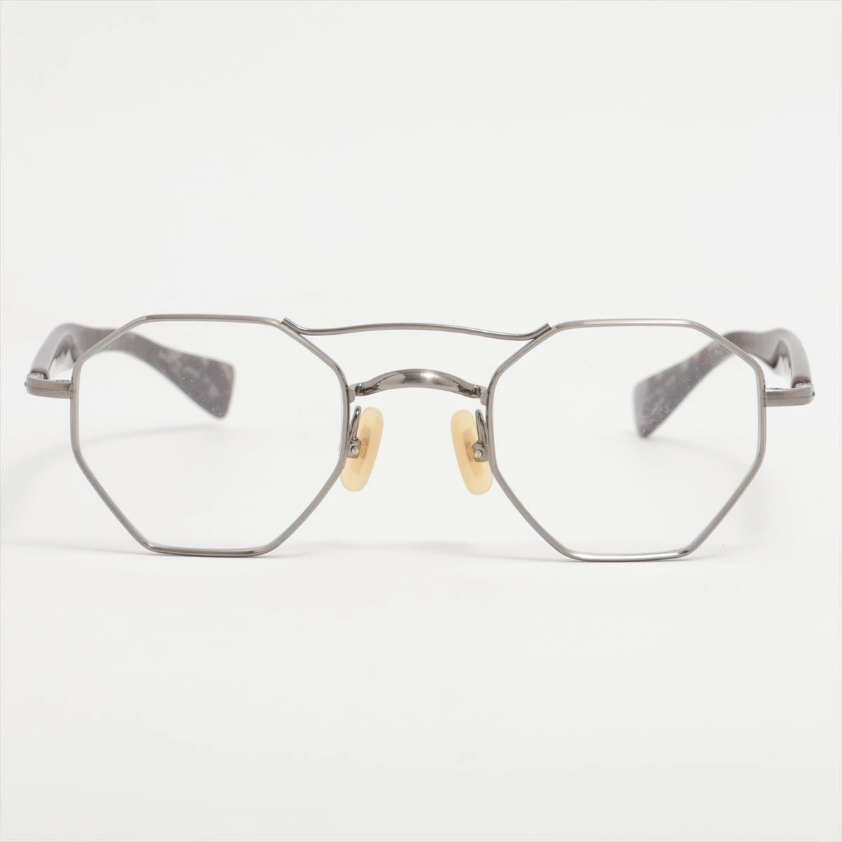 金子眼鏡 メガネ チタン シルバー A3242325｜中古ブランド品・ブランド  