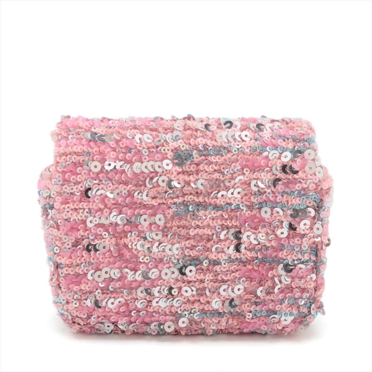 シャネル ココマーク スパンコール×サテン チェーンショルダー