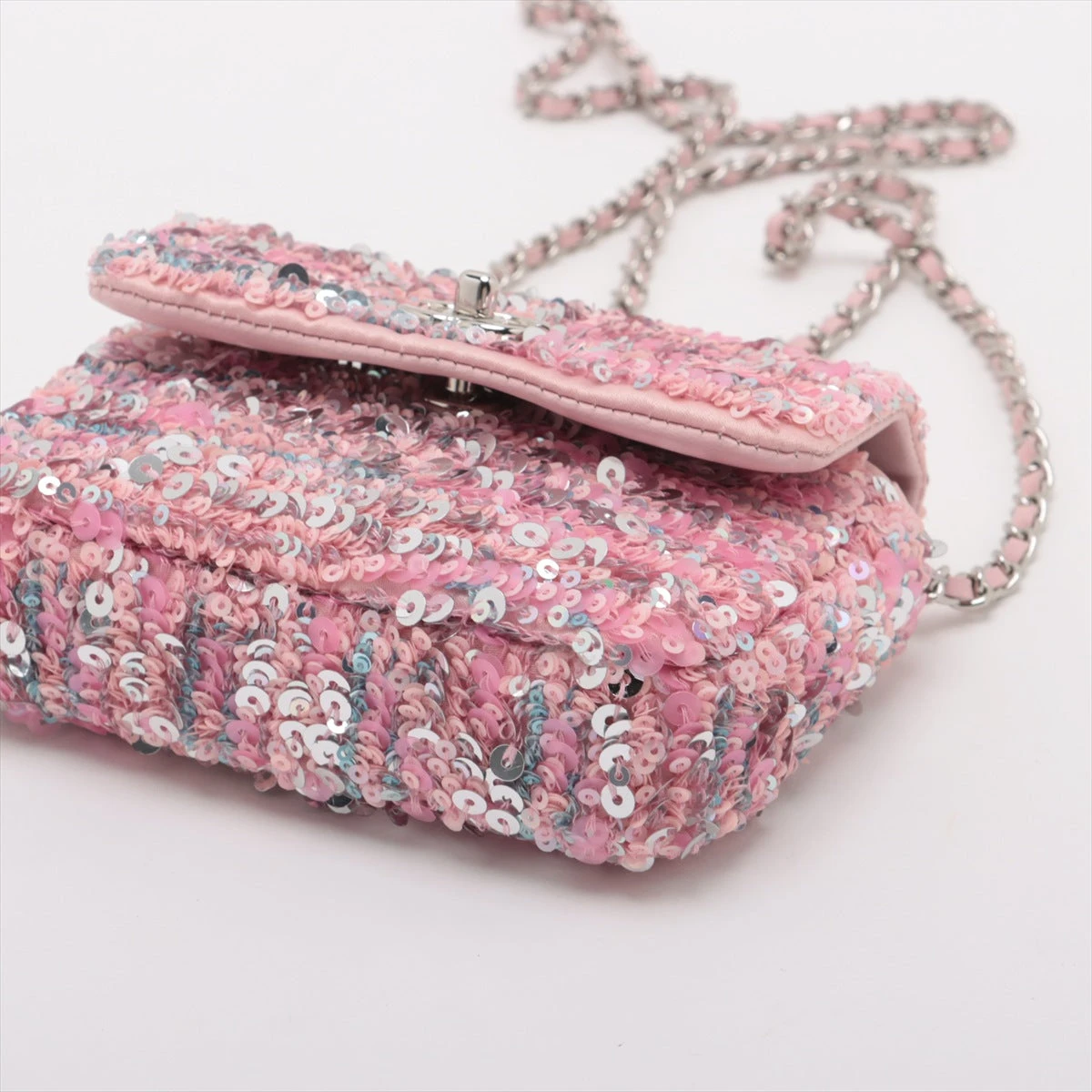 美品⭐︎ シャネル CHANEL スパンコール　ミニ チェーンショルダー　ココ 楽天市場】シャネル CHANEL スパンコールミニチェーンショルダー