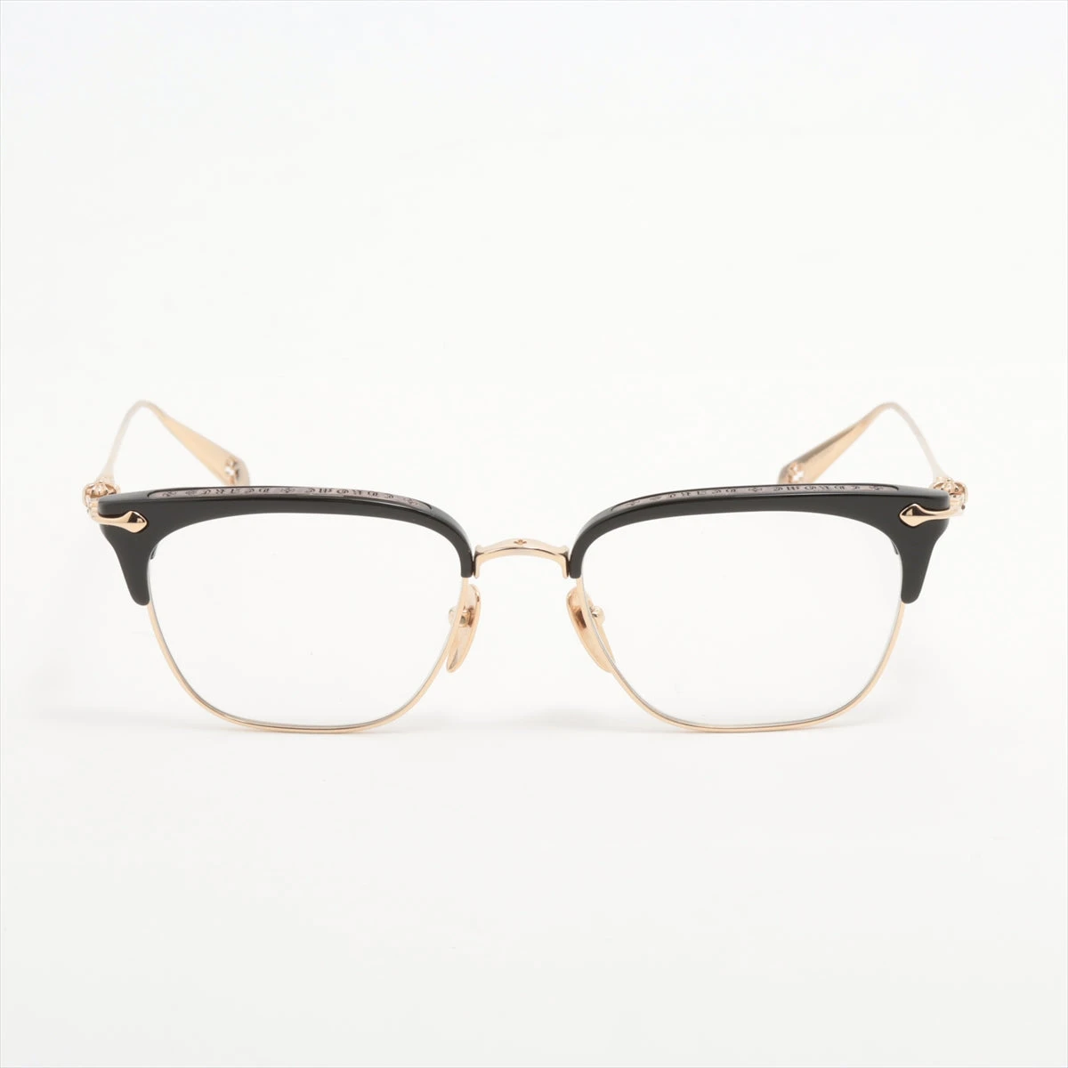 クロムハーツ サイズ:56□15-142 STIFFILIS サイドロゴセルフレーム  